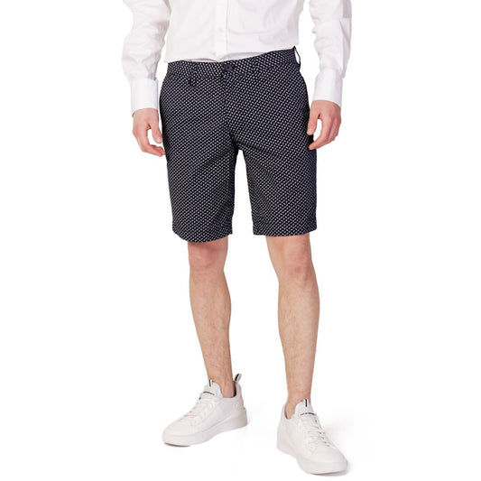 Armani Exchange Blaue Baumwollshorts