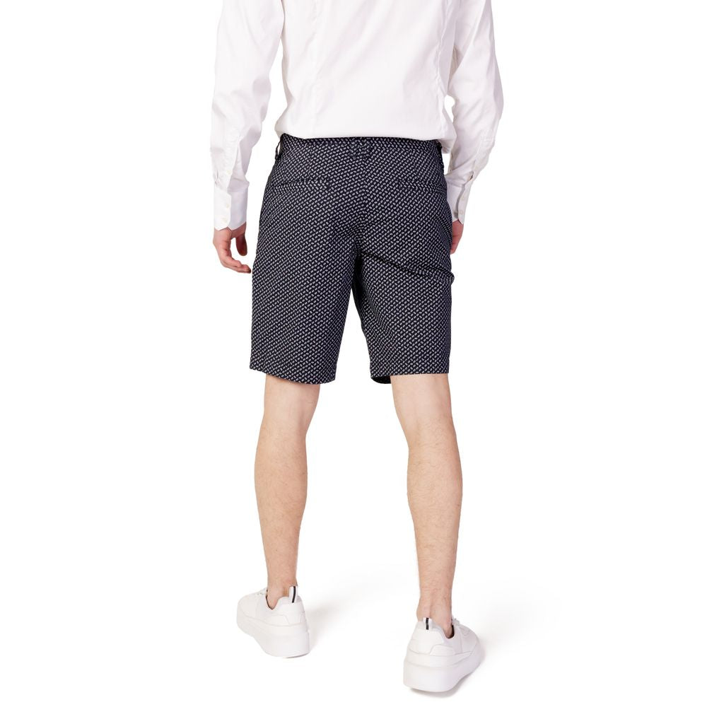 Armani Exchange Blaue Baumwollshorts