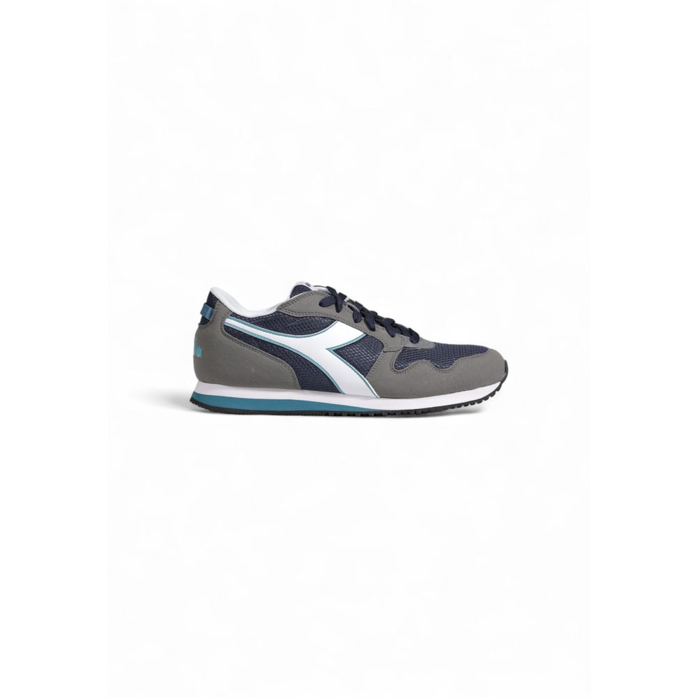 Diadora Blauer Textil-Sneaker