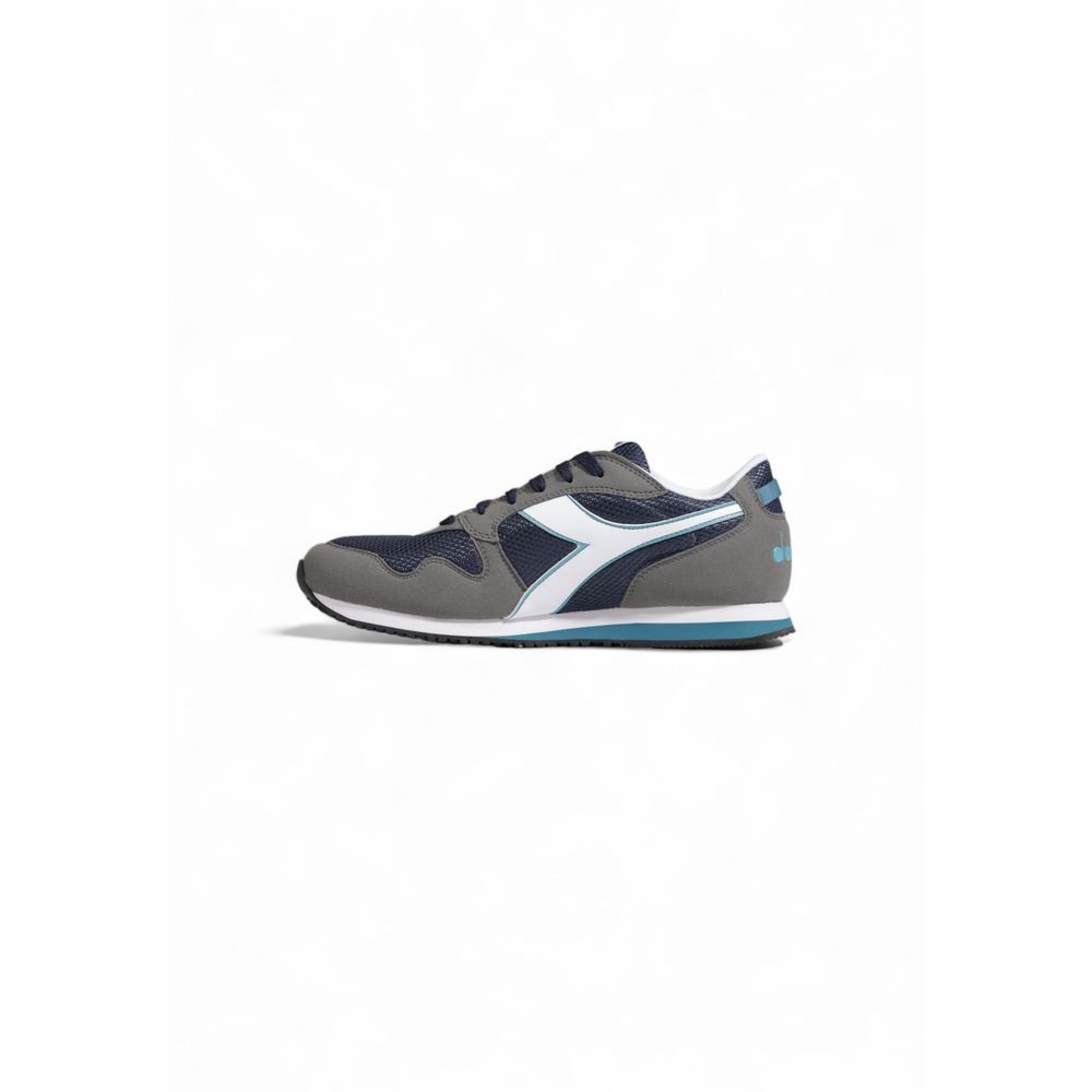 Diadora Blauer Textil-Sneaker