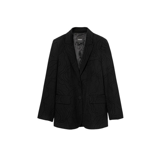 Desigual Schwarze Polyester Anzüge & Blazer