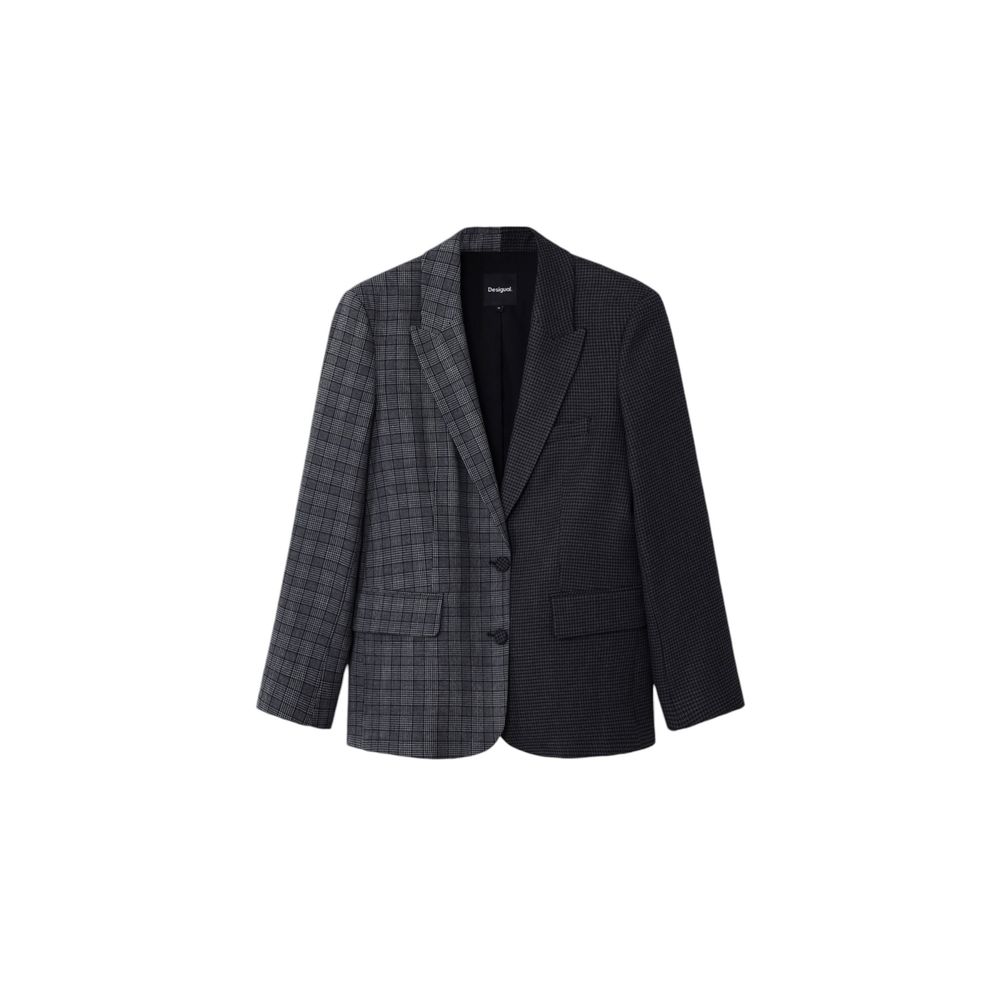 Desigual Schwarze Polyester Anzüge & Blazer