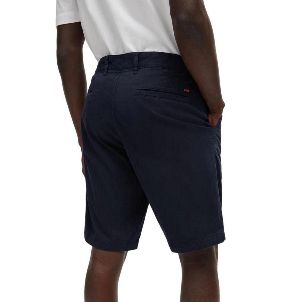 Hugo Boss Blaue Baumwollshorts