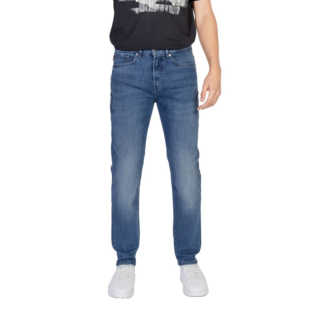 Hugo Boss Blaue Baumwolljeans & Hose