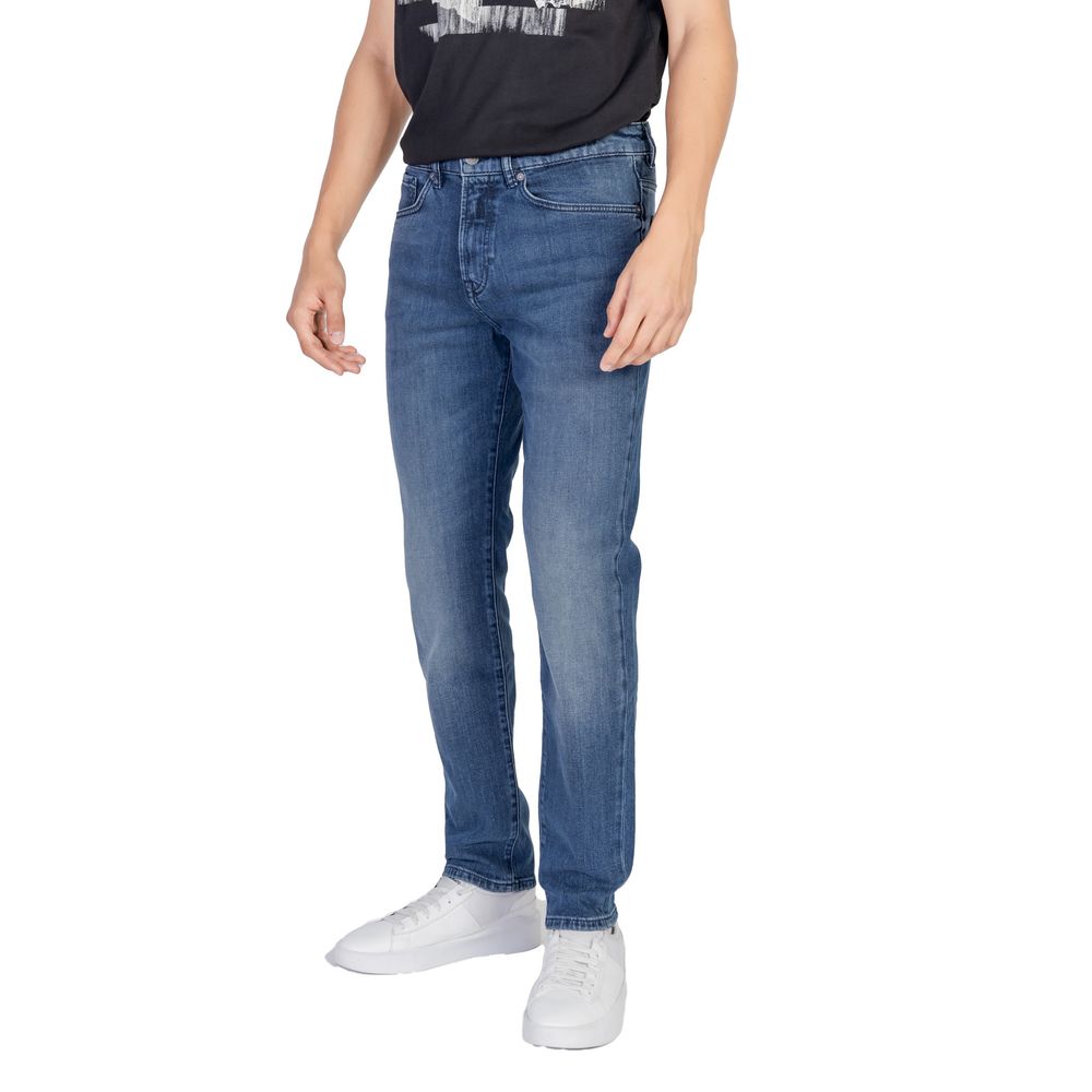 Hugo Boss Blaue Baumwolljeans & Hose