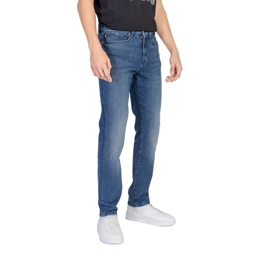 Hugo Boss Blaue Baumwolljeans & Hose