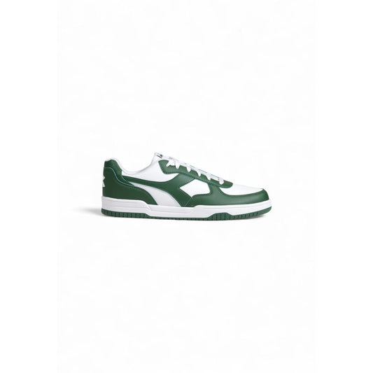 Diadora Grüner Sneaker aus Kunstleder