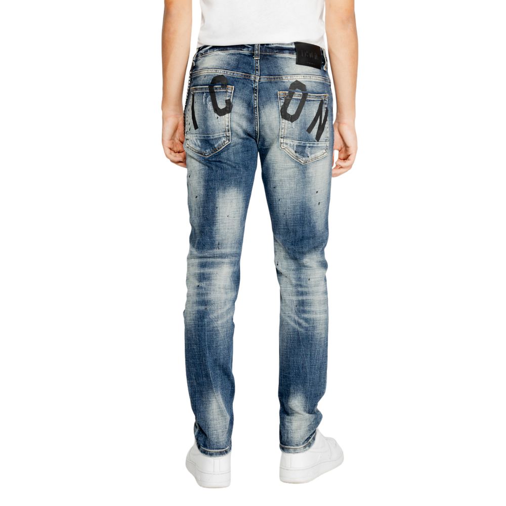 Icon Blaue Baumwolljeans & Hose