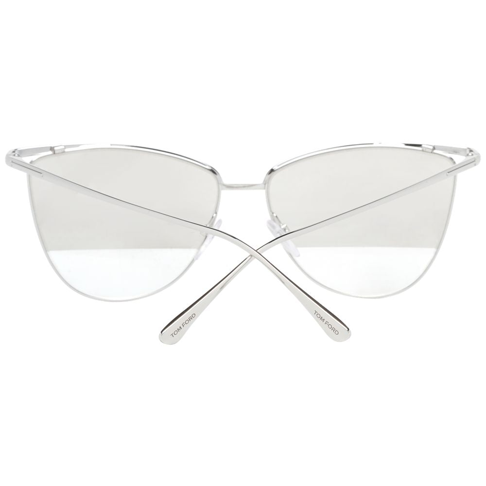 Tom Ford Silberne Frauen-Sonnenbrille