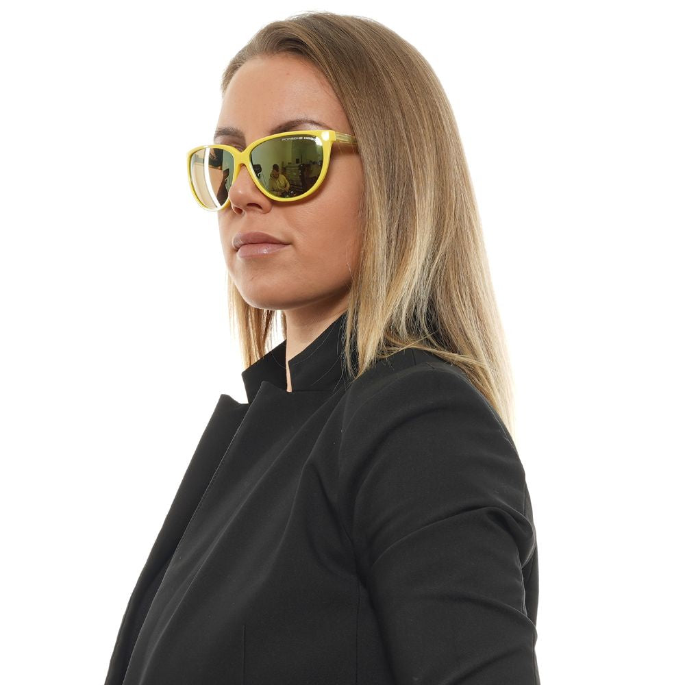 Porsche Design Gelbe Frauen-Sonnenbrille