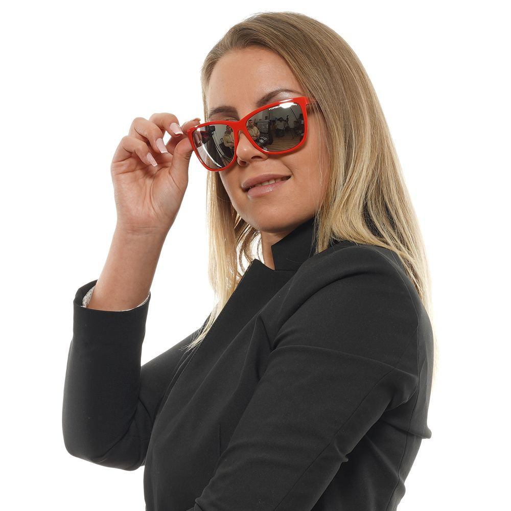 Porsche Design Rote Frauen-Sonnenbrille