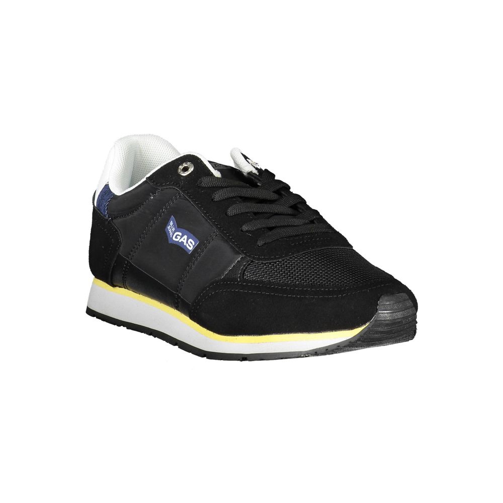 Gas Schwarzer Polyester Sneaker