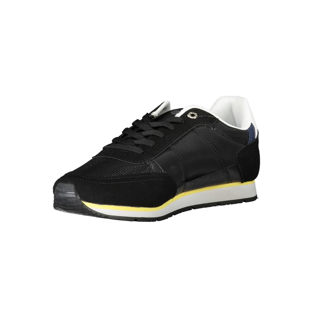 Gas Schwarzer Polyester Sneaker