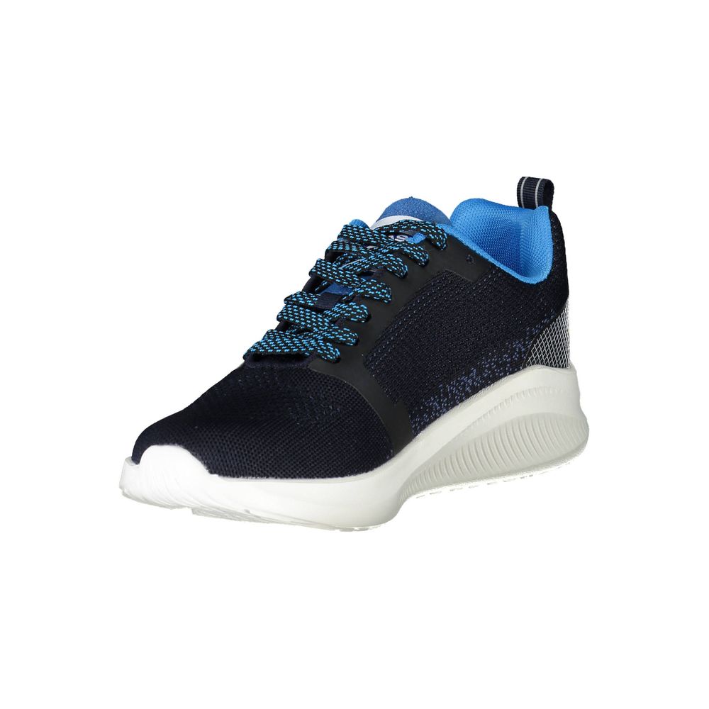 Gas Blauer Polyester Sneaker