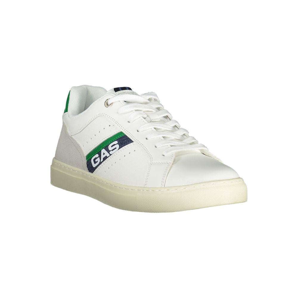 Gas Sneaker aus weißem Polyester