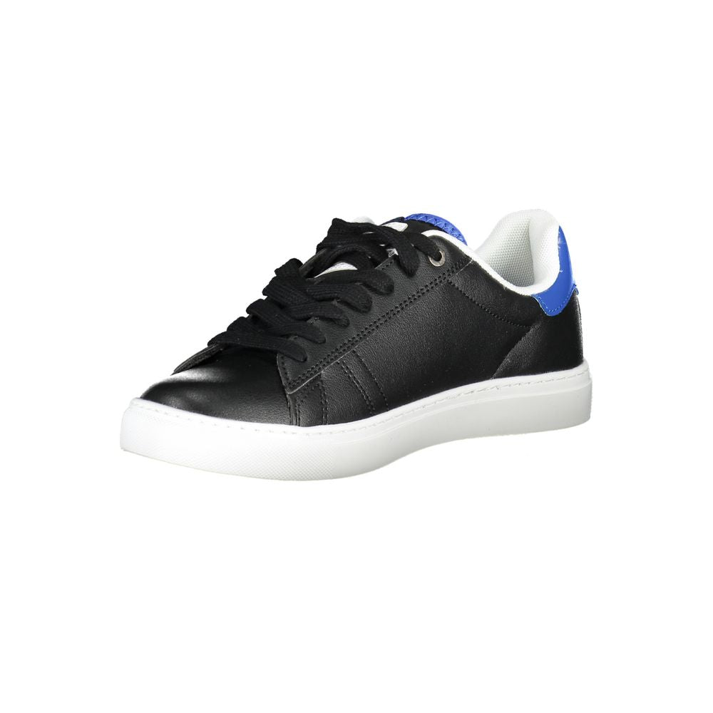 Gas Schwarzer Polyester Sneaker