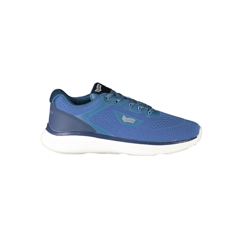 Gas Blauer Polyester Sneaker