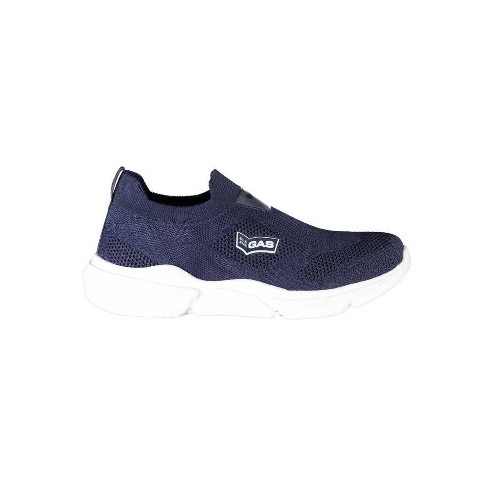 Gas Blauer Polyester Sneaker