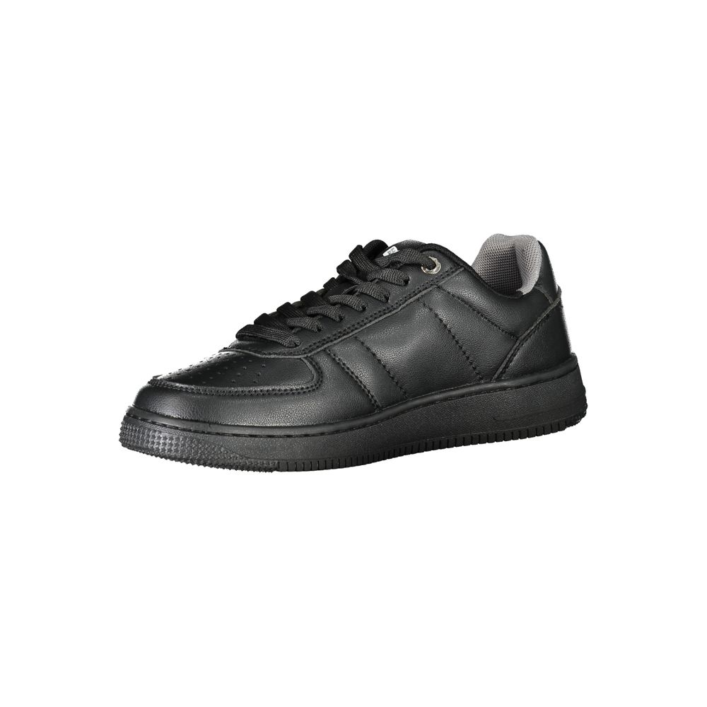 Gas Schwarzer Polyester Sneaker