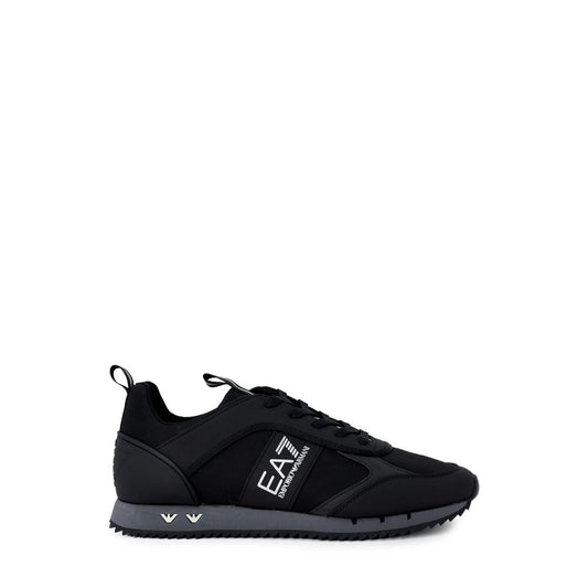 EA7 Emporio Armani Schwarzer Polyamid-Sneaker