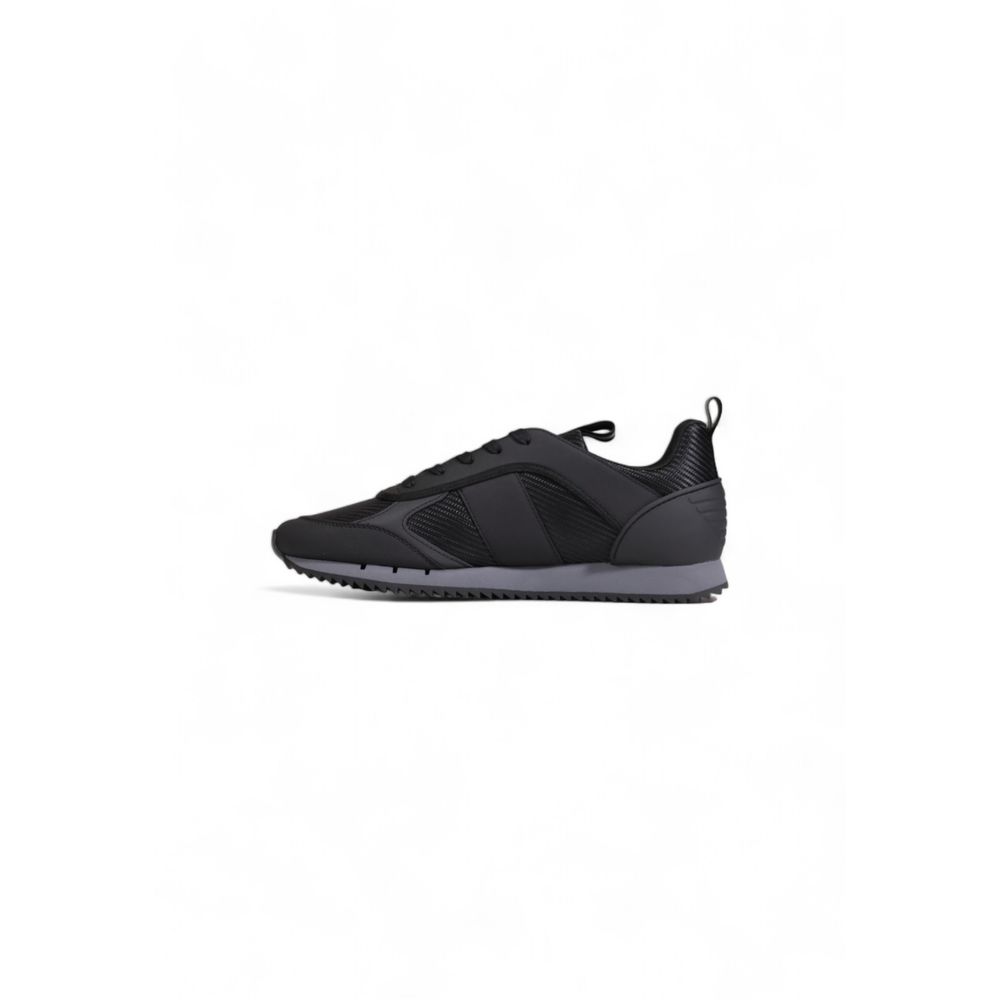 EA7 Emporio Armani Schwarzer Polyamid-Sneaker