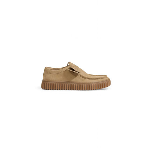 Clarks Beige Wildleder Casual