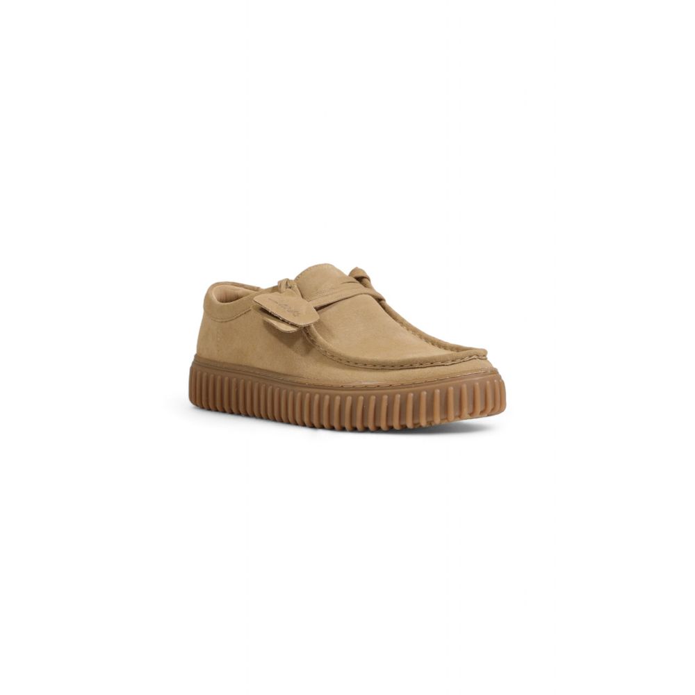 Clarks Beige Wildleder Casual