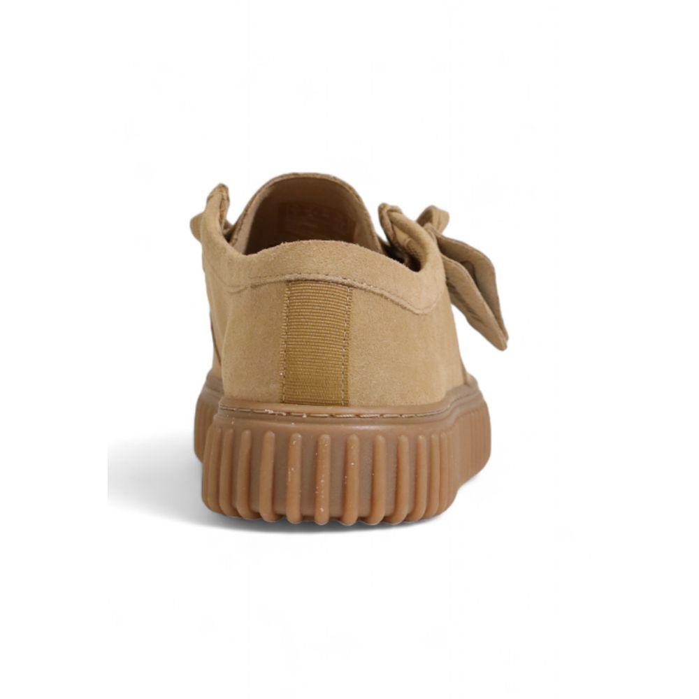 Clarks Beige Wildleder Casual