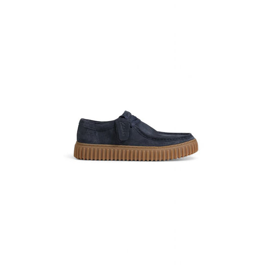 Clarks Blau Wildleder Casual