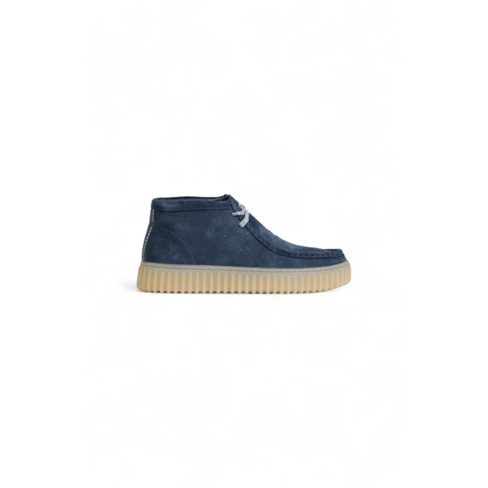 Clarks Blau Wildleder Casual