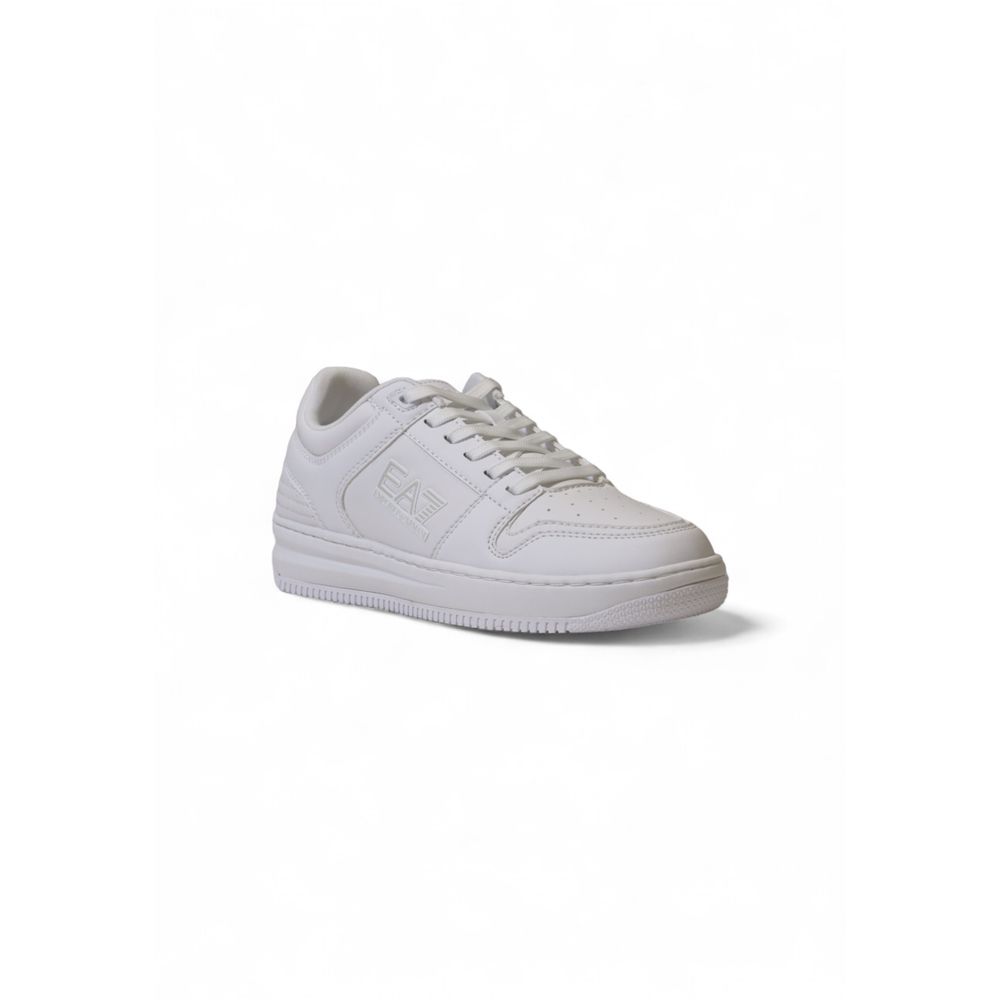 EA7 Emporio Armani Sneaker aus weißem Polyester