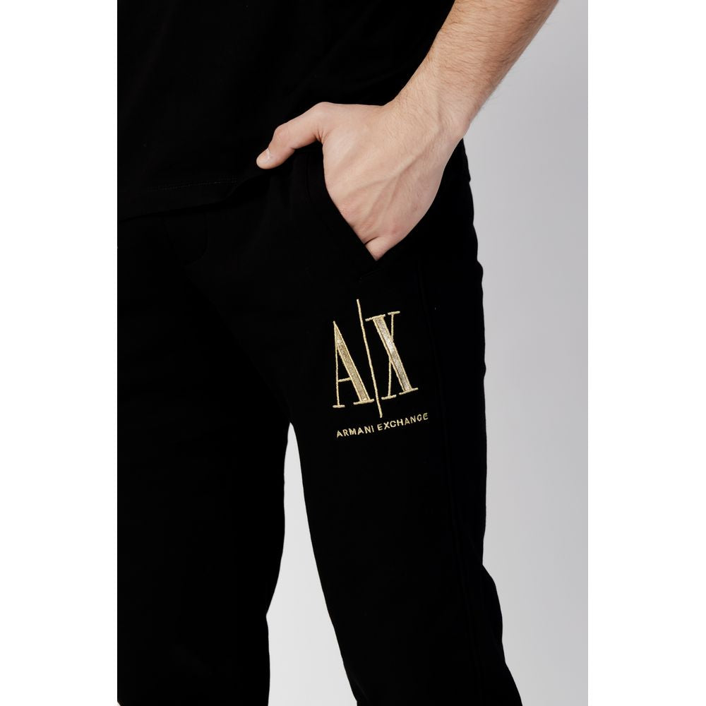 Armani Exchange Schwarze Baumwolljeans & Hose