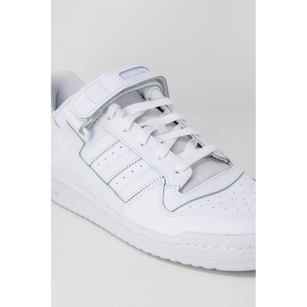 Adidas Weißes Leder Sneaker