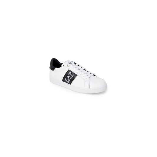 EA7 Emporio Armani Weißes Leder Sneaker