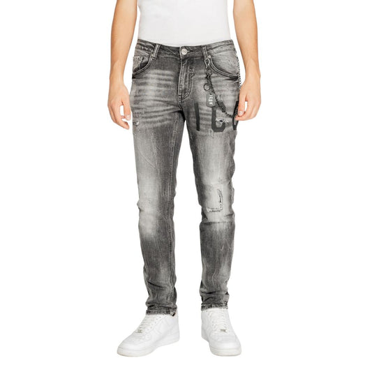 Icon Graue Baumwolljeans & Hose