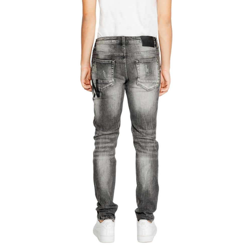 Icon Graue Baumwolljeans & Hose