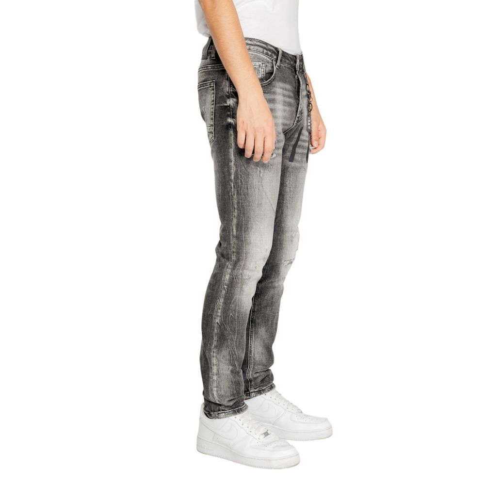 Icon Graue Baumwolljeans & Hose