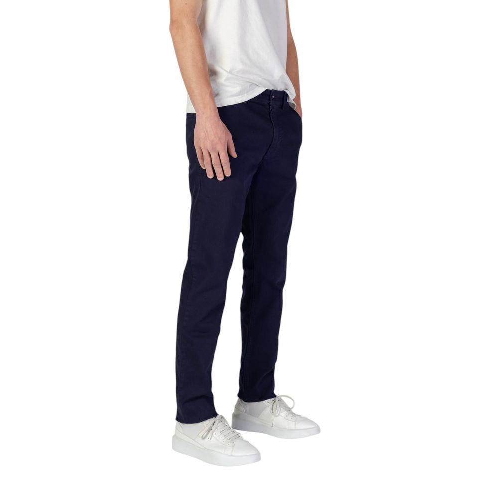 Hugo Boss Blaue Baumwolljeans & Hose