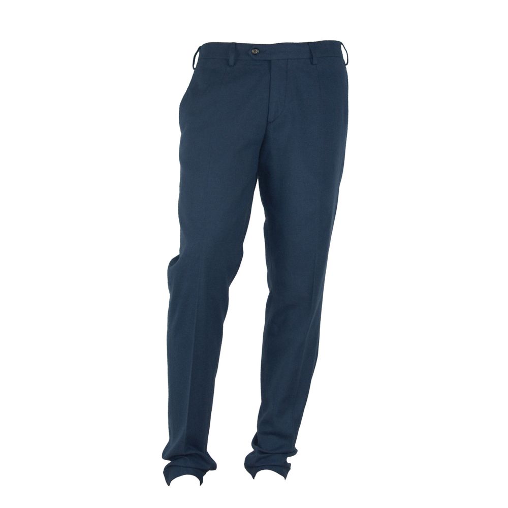 Made in Italy Blaue Baumwolljeans & Hose