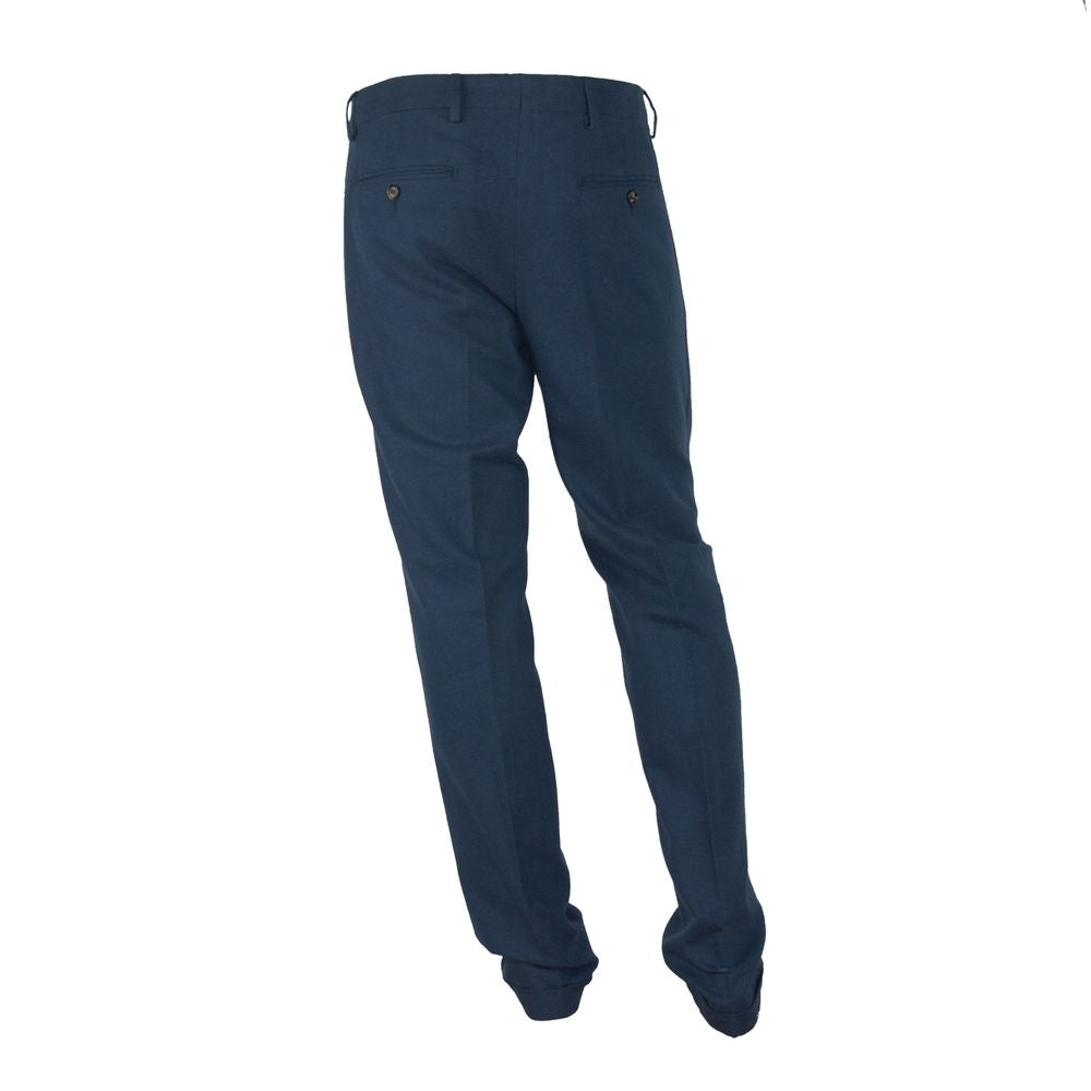 Made in Italy Blaue Baumwolljeans & Hose