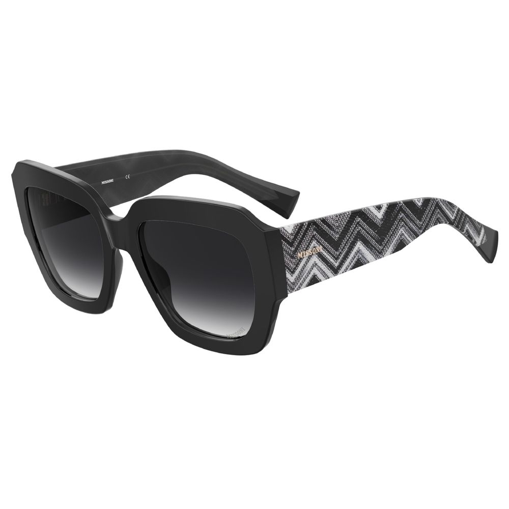 Missoni Schwarze Plastiksonnenbrille