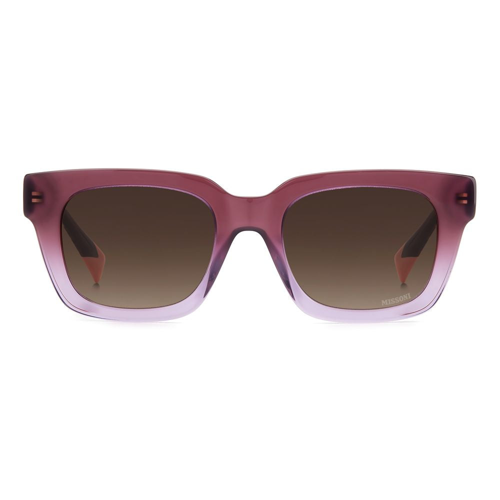 Missoni Lila Acetat-Sonnenbrille