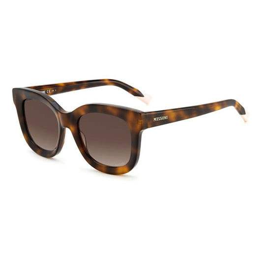 Missoni Braune Plastiksonnenbrille