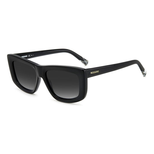 Missoni Schwarze Plastiksonnenbrille