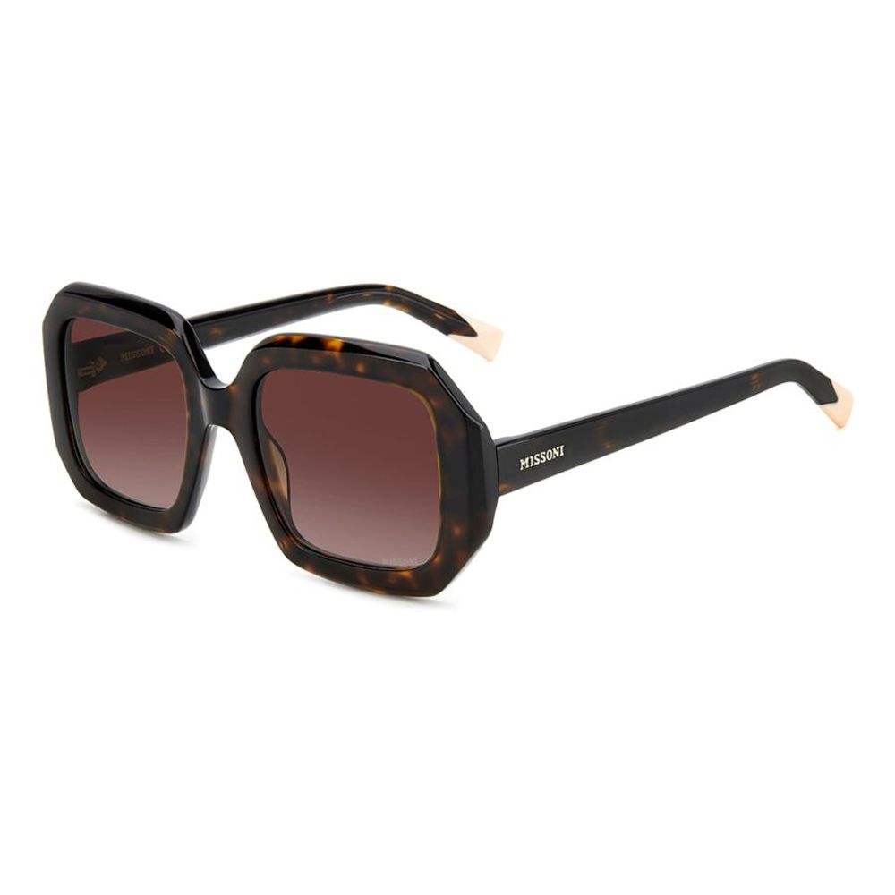 Missoni Braune Plastiksonnenbrille