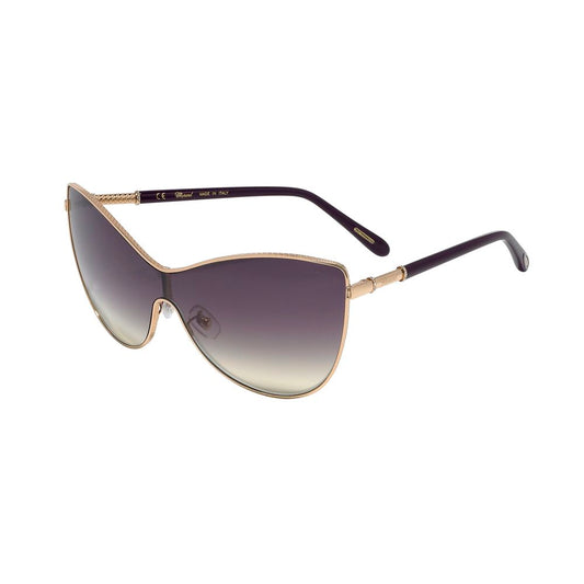 Chopard Goldfarbene Acetat-Sonnenbrille