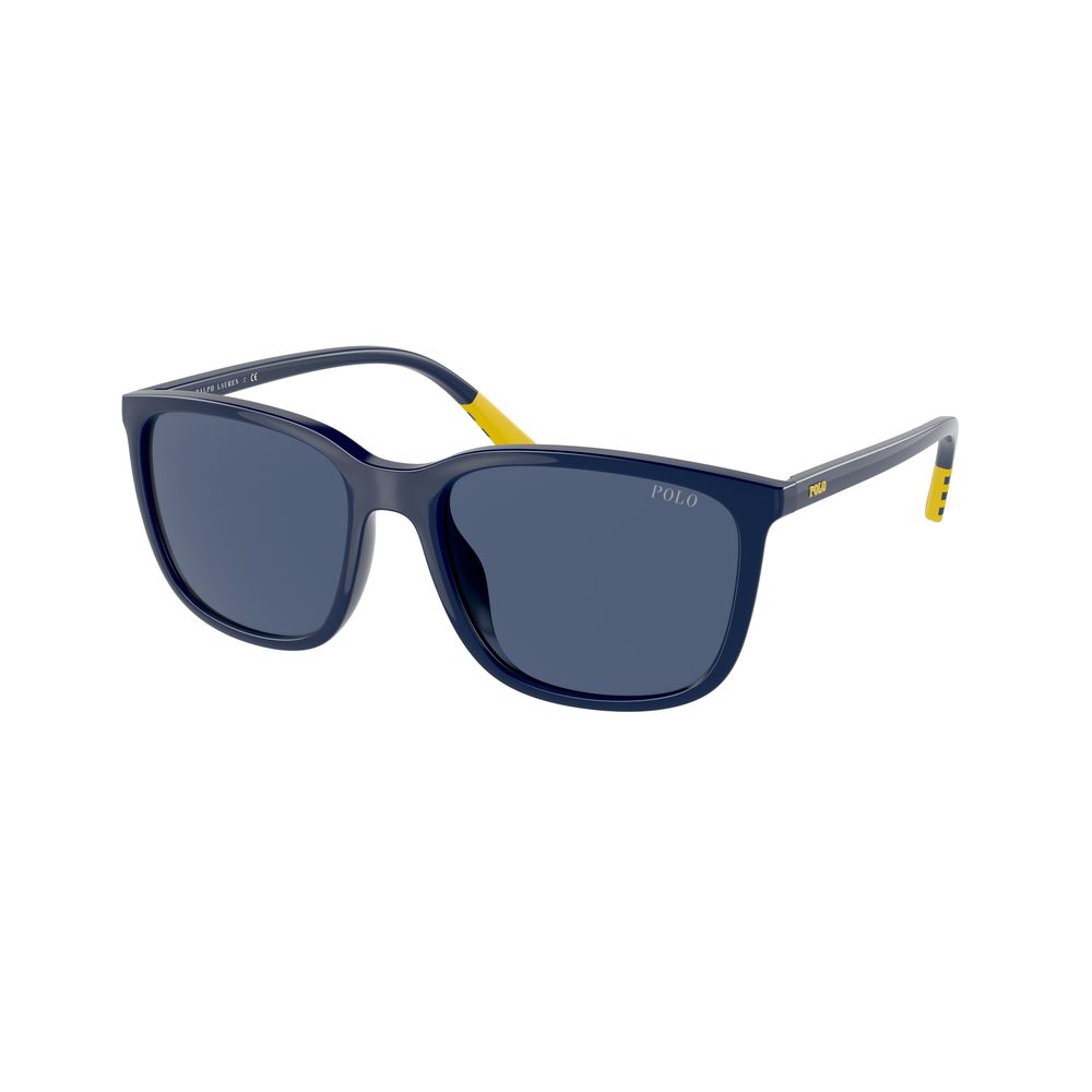 Ralph Lauren Blaue Acetat-Sonnenbrille