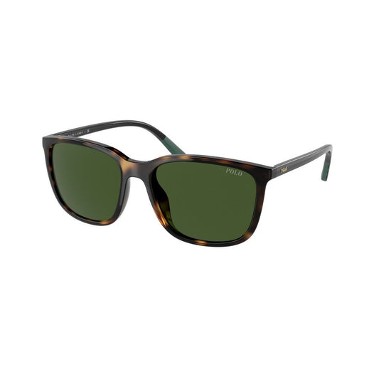 Ralph Lauren Braune Acetat-Sonnenbrille