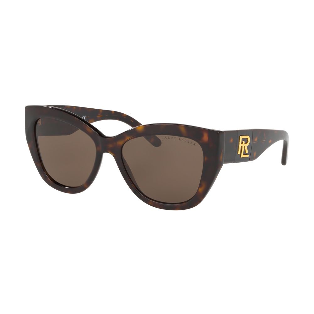 Ralph Lauren Braune Acetat-Sonnenbrille