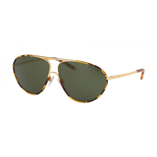 Ralph Lauren Goldene Metall-Sonnenbrille